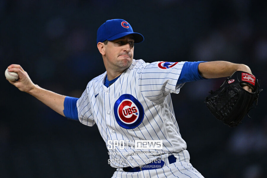 ▲ 시카고 컵스 시절 카일 헨드릭스.
