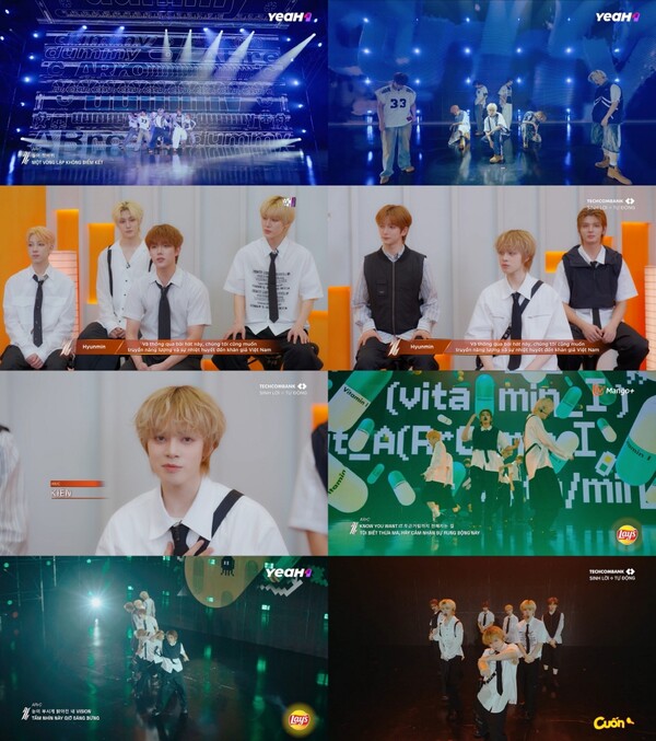 ▲ 베트남 대형 오디션 프로그램 '쇼 잇 올'에 출연한 아크. 방송화면 캡처