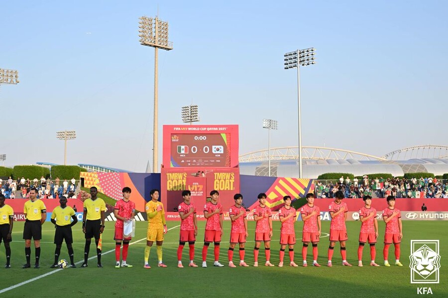▲ 한국이 세계 무대에서 경쟁력을 보였다. 선수들은 가슴 속에 월드컵 우승을 품고 있다. 백기태 감독도 선수들과 함께 한 걸음 한 걸음 세계 무대에서 더 높은 곳을 바라본다. ⓒ대한축구협회