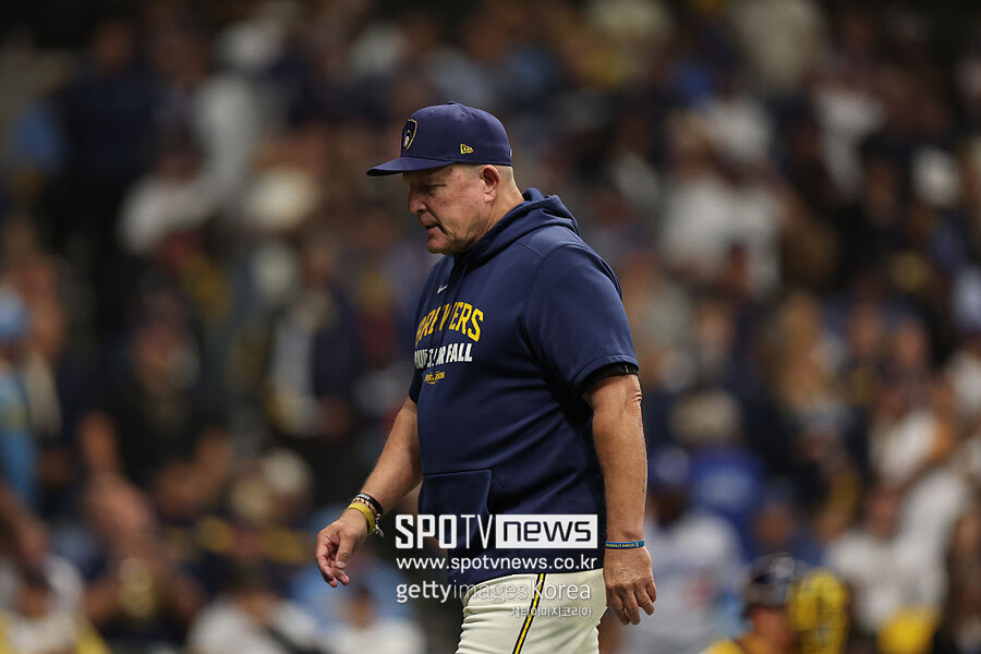 ▲ '스몰 마켓'으로 불린 밀워키 브루어스 돌풍을 만든 팻 머피 감독.