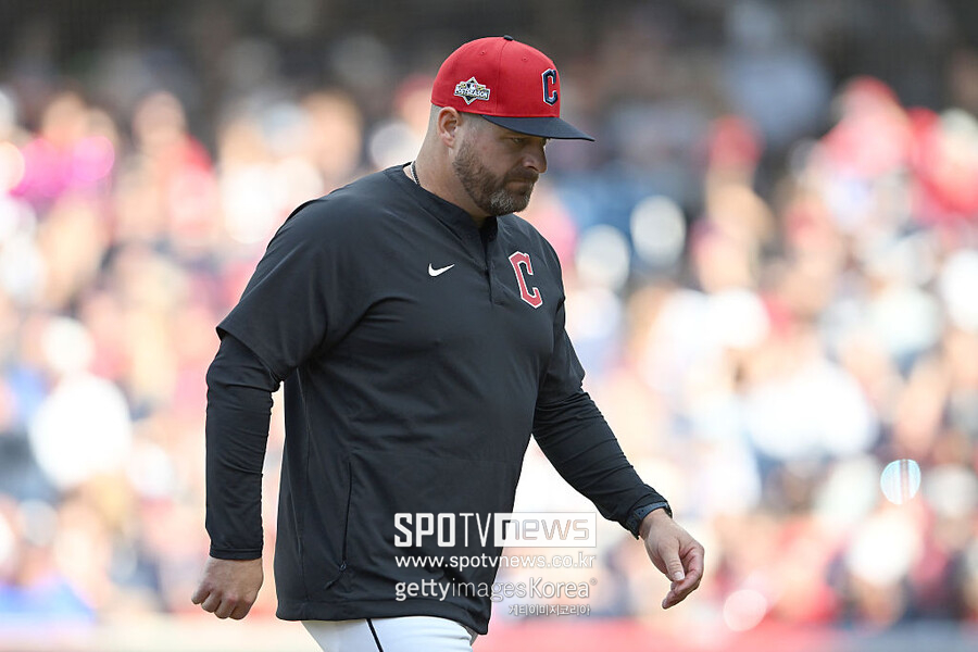 ▲ 스티븐 보그트 클리블랜드 가디언즈 감독.