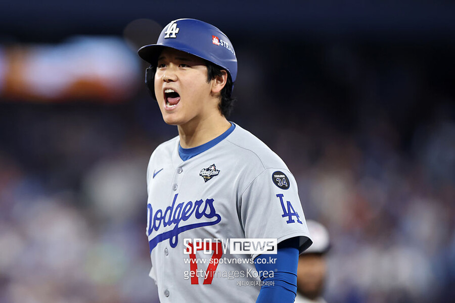 ▲ 세계 최고 선수다운 면모를 선보이며 다저스에 월드시리즈 2연패를 가져다 준 오타니 쇼헤이