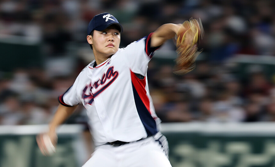 ▲ 정우주 ⓒ연합뉴스