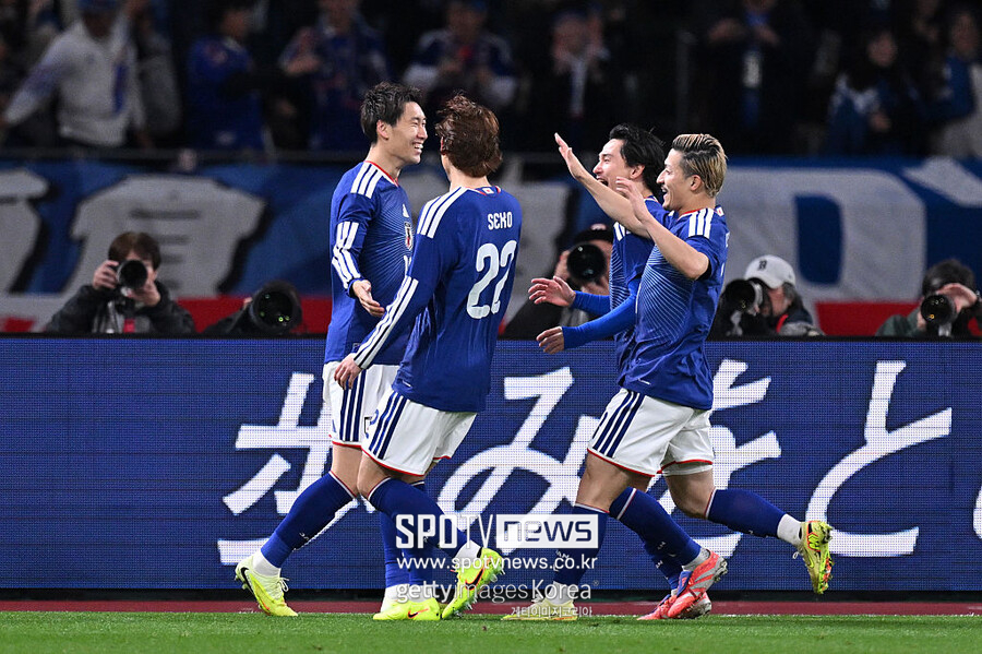 ▲ 일본은 11월 A매치 일정을 순조롭게 시작했다. 지난 14일 가나를 2-0으로 완파하며 자신감을 끌어올렸다. 18일에는 볼리비아를 상대로 평가전을 치르는 것으로 11월 일정을 마무리할 예정이다.