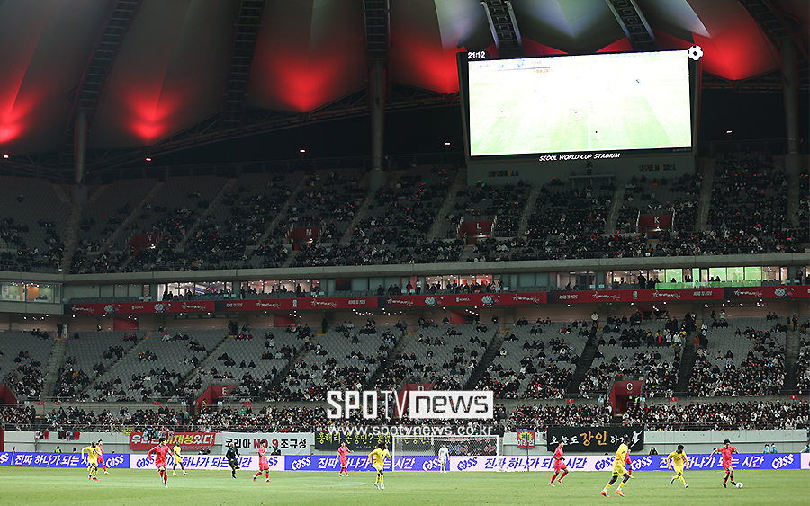 ▲ 서울월드컵경기장 관중석 ⓒ곽혜미 기자