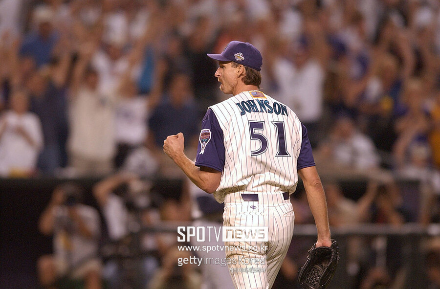 ▲ 국내 팬들에게 랜디 존슨은 시애틀 매리너스 시절, 특히 2001년 월드시리즈 우승에 대한 기억이 선하다.