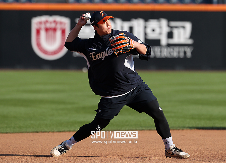 ▲ 노시환의 계약 가치는 강백호보다 훨씬 더 높다는 전망이 나온다 ⓒ곽혜미 기자