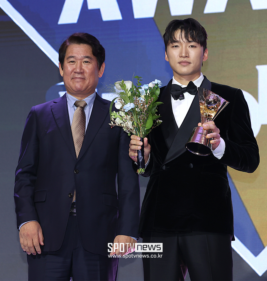 ▲ 박해민 조계현 전력강화위원장 ⓒ곽혜미 기자