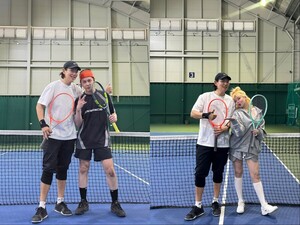 현아 용준형 테니스 루틴 관련 기사 이미지