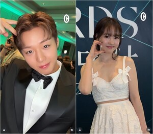 백상 에 뜬 박지훈, 고양이귀 애교 포즈로 여심 저격...박보영은 뼈말라 노출 드레스로 시선강탈!