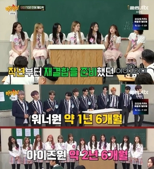 아이오아이 활동 기간 8개월, 한 남았다..박수치려 할때 끝나 억울 심경( 아형 )
