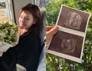 교수♥ 구재이, 40살에 둘째 임신… 가을 딸 출산