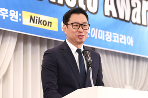 [포토S] 인사말 하는 니콘이미징코리아 정해환 대표