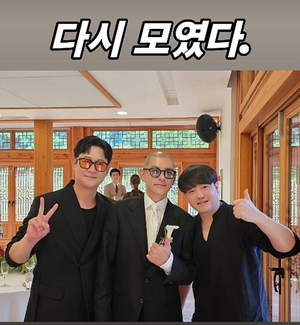 NRG 문성훈, 2년만에 결혼식..이성진 불참 속 노유민 천명훈도 장가 가자
