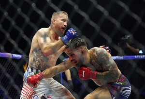 토푸리아 얼굴 심하게 망가졌다 UFC 대표도 충격받은 결과…백악관 대회 대이변, 게이치 UFC 라이트급 챔피언 등극, 이번 경기가 마지막일까