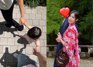 25세 은퇴 소희, ♥15세 연상 남편·딸과 日 여행…변함없는 미모 눈길