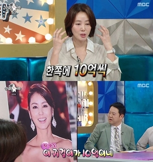 김성령 30억 주얼리 때문에 경호원들이 따라다녀 ..칸 영화제 비화( 라스 )[이슈S]