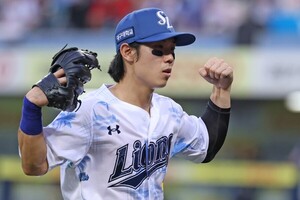 1타점 이상 가치 ML급 레이저 송구→韓 도루 1위 잡아내다니…모두가 혀 내두를 정도였다